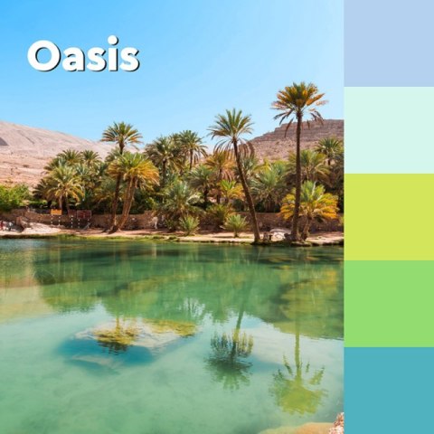 Karteczki samoprzylepne Post-it® Super Sticky, OASIS, 76x127mm, 5x90 kart.