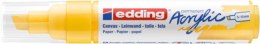 Marker akrylowy e-5000 EDDING, 5-10 mm, matowa żółć