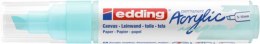 Marker akrylowy e-5000 EDDING, 5-10 mm, matowy niebieski pastel