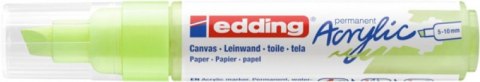 Marker akrylowy e-5000 EDDING, 5-10 mm, pastelowy zielony mat