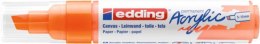 Marker akrylowy e-5000 EDDING, 5-10 mm, pomarańczowy neonowy