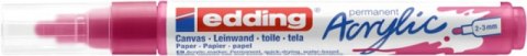 Marker akrylowy e-5100 EDDING, 2-3 mm, matowa telemagenta