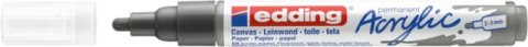 Marker akrylowy e-5100 EDDING, 2-3 mm, matowy antracyt
