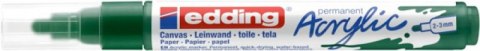 Marker akrylowy e-5100 EDDING, 2-3 mm, matowy zielony mech