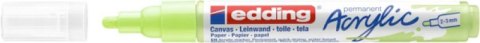 Marker akrylowy e-5100 EDDING, 2-3 mm, pastelowy zielony mat