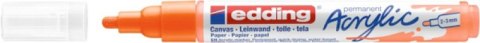 Marker akrylowy e-5100 EDDING, 2-3 mm, pomarańczowy neonowy