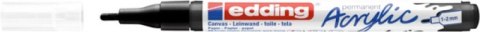 Marker akrylowy e-5300 EDDING, 1-2 mm, matowy czarny