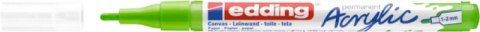 Marker akrylowy e-5300 EDDING, 1-2 mm, matowy żółtozielony