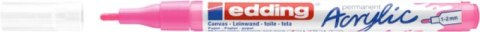 Marker akrylowy e-5300 EDDING, 1-2 mm, różowy neonowy