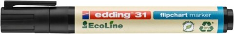 Marker do flipchartów e-31 EDDING ecoline, 1,5-3 mm, czarny