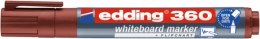 Marker do tablic e-360 EDDING, 1,5-3 mm, brązowy