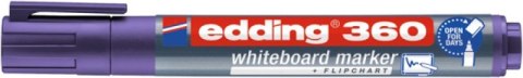 Marker do tablic e-360 EDDING, 1,5-3 mm, fioletowy