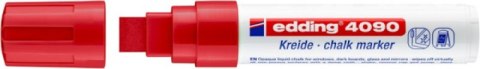 Marker kredowy e-4090 EDDING, 4-15 mm, czerwony