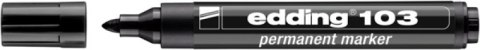 Marker permanentny e-103 EDDING, czarny