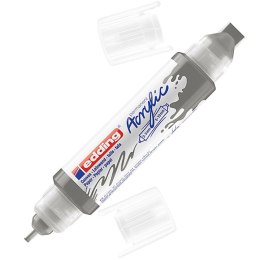 Marker akrylowy 3D e-5400 EDDING, podwójny, 2-3 mm, 5-10 mm, antracyt