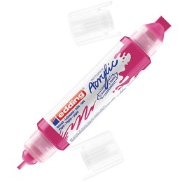 Marker akrylowy 3D e-5400 EDDING, podwójny, 2-3 mm, 5-10 mm, telemagenta
