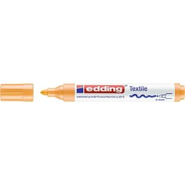 Marker tekstylny e-4500 EDDING, 2-3 mm, jasnopomarańczowy