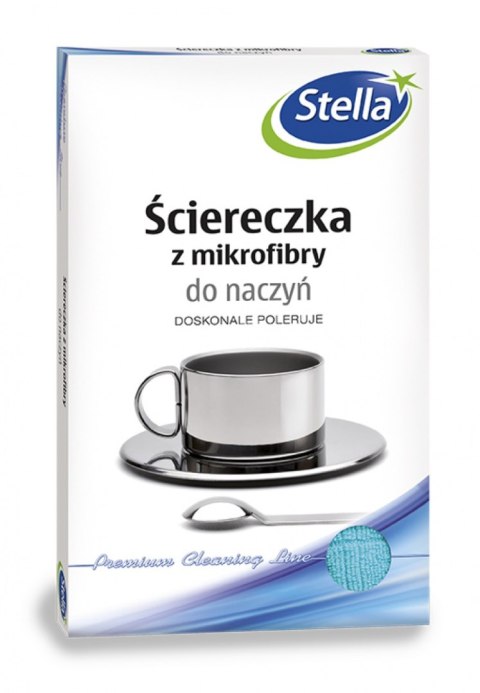 Ściereczka z mikrofibry STELLA, do naczyń, 1 szt., mix