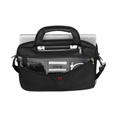 Torba na laptopa WENGER Slimcase, 14", 380x250x10mm, czarna