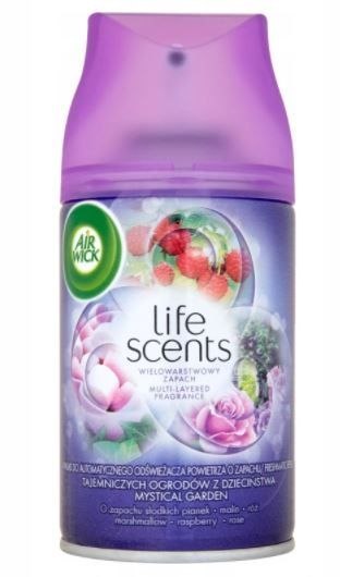 AIR WICK wkład do odświeżacza 250ml Freshmatic Tajemnicze Ogrody - musujące róże z maliną *62618