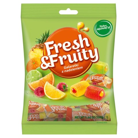 Cukierki WAWEL FRESH&FRUITY galaretki z nadzieniem 160g