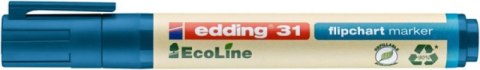 Marker do flipchartów e-31 EDDING ecoline, 1,5-3 mm, niebieski