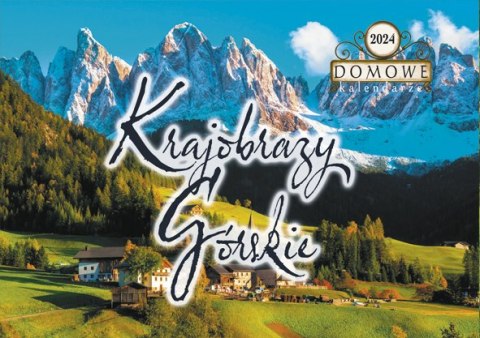 Terminarz Domowy 200x218mm 2025 -Krajobrazy Górskie Michalczyk i Prokop TW-10-4