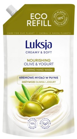 Kremowe mydło w płynie LUKSJA, oliwka, zapas 900ml