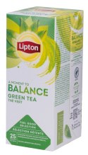 Herbata LIPTON Balance Green Tea, pure, 25 torebek