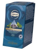 Herbata LIPTON, piramidki, Exclusive Selection, english breakfast, 25 torebek