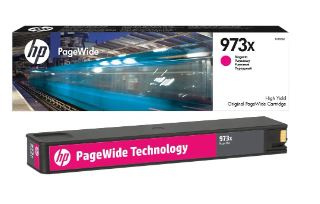 Tusz HP 973X F6T82AEmagenta do PageWide Pro 452DW / DWT / 477DW / DWT / 7 tys stron
