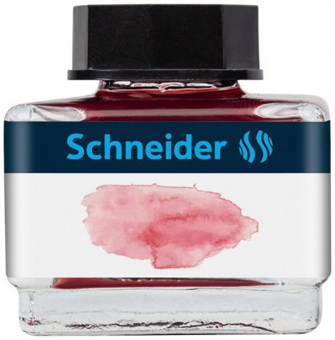 Atrament do piór SCHNEIDER, 15 ml, blush / ciemnoróżowy