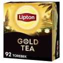 Herbata LIPTON czarna, Gold Tea, 92 torebki