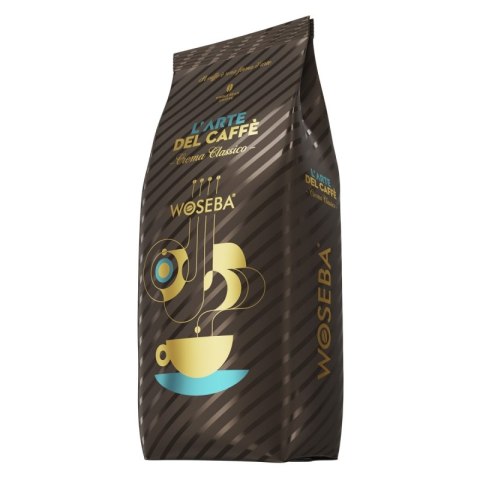 Kawa WOSEBA L'arte del caffè, Crema Classico, ziarnista, 1000g