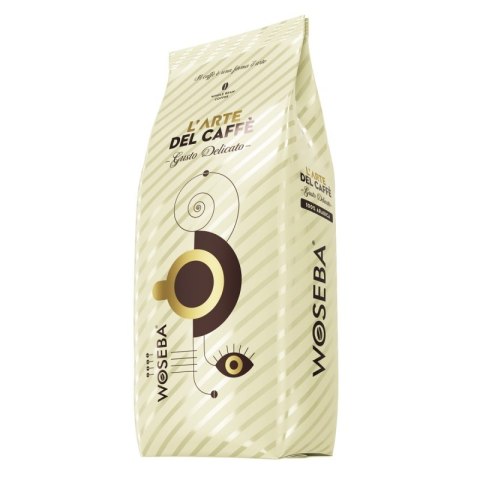 Kawa WOSEBA L'arte del caffè, Gusto Delicato, ziarnista, 1000g