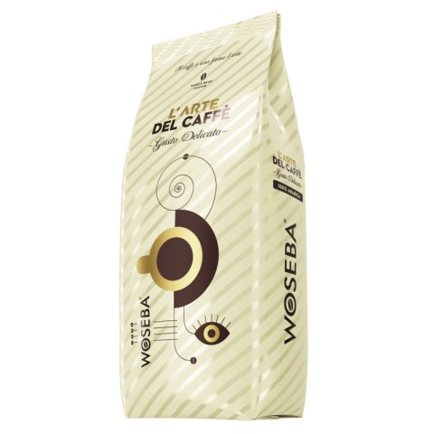 Kawa WOSEBA L'arte del caffè, Gusto Delicato, ziarnista, 500g