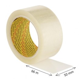 Taśma pakowa do wysyłek SCOTCH® Hot-melt (371), 50mm, 66m, transparentna