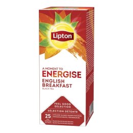 Herbata LIPTON Energise, English Breakfast, 25 kopert