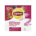 Herbata LIPTON Refresh, owoce leśne, 100 kopert