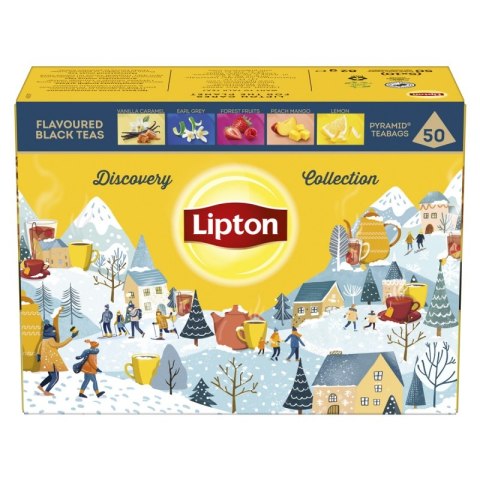 Herbata LIPTON Variety Pack, zestaw, 5x10 piramidek