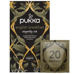 Herbata PUKKA Elegant English Breakfast, 20 kopert