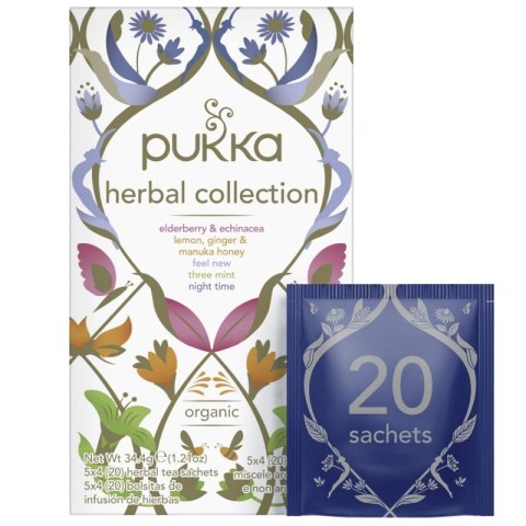 Herbata PUKKA Herbal Collection, 20 kopert