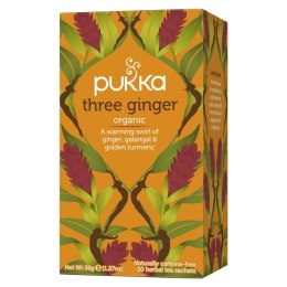 Herbata PUKKA Three Ginger, 20 kopert