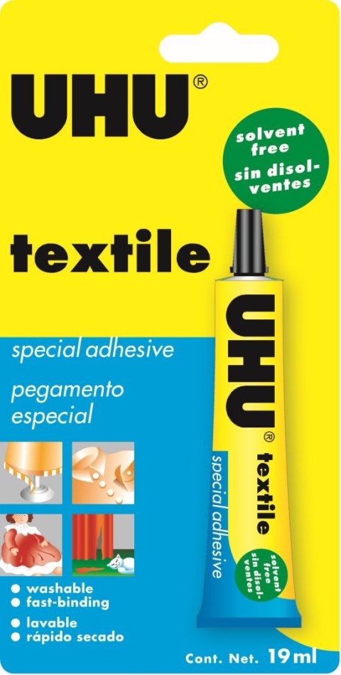 Klej do tkanin 19ml UHU TEXTILE U 40300