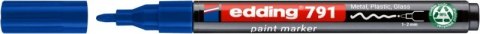 Marker olejowy e-791 EDDING, PCR, niebieski