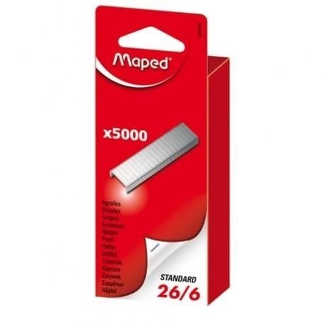 Zszywki 26/6 5000szt. 324606 MAPED