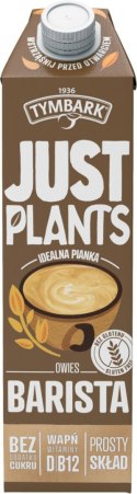 Napój roślinny TYMBARK Just Plants, owsiany, barista, 1l