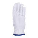 Rękawice robocze DONAU SAFETY DS-DRIVGOAT, driver, skóra kozia, rozm. 10/XL, białe