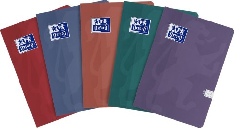 Zeszyt Oxford Touch Trend Szyty A4 80 kartek 90 g kratka 5x5 mm 400175455