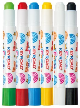 Farby do malowania twarzy KEYROAD, 6 szt., mix kolorów